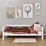 Hoppekids ECO Luxury juniorseng 90x200cm - hvid