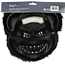 Halloween killer bjørn maske H: 24 cm - sort