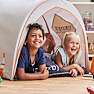 Hoppekids construction tunnel