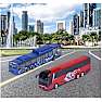 Majorette City MAN bus 13 cm - flere varianter - assorteret