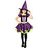 Halloween neonheks kostume str. 128