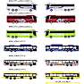 Majorette City MAN bus 13 cm - flere varianter - assorteret