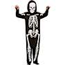 Halloween skelet kostume str. 128