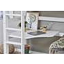 Hoppekids ECO Luxury MEGA-seng 90x200 cm - hvid