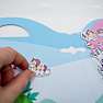 Puffy Stickers landskab - Unicorn