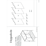 Hoppekids sengehimmel til ECO Dream himmelseng 90x200 cm