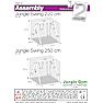 Jungle Gym gyngestativ komplet