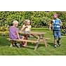 NORDIC PLAY børne bord/bænkesæt lærketræ