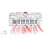 Musik diskotek keyboard
