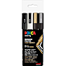 Posca PC3M tuscher 4-pak - standardfarver