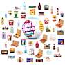 Mini Brands Fyld Køleskabet- flere varianter - assorteret