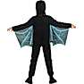Halloween flagermus skelet kostume str. 128