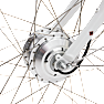 SCO E-Tour dame elcykel 28" 10AH - hvid