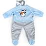 Mami Baby dukketøjsæt str 42-46 cm - flere varianter - assorteret