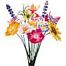 Kreativt perlesæt - buket med 19 blomster