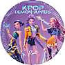 K-POP Demon Hunters paptallerkener Ø: 23 cm 8-pak