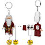 LEGO Harry Potter LED Nøglering, Professor Dumbledore