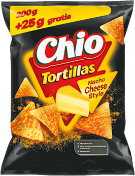 Chio Tortilla Cheese  + 25 g gratis