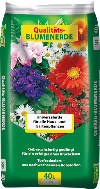 Qualitäts-Blumenerde 