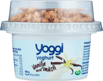 Yoggi top cup vanilje