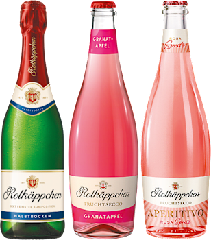 Rotkäppchen Sekt, Fruchtsecco oder Aperitivo