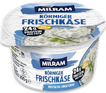 MILRAM  Körniger Frischkäse