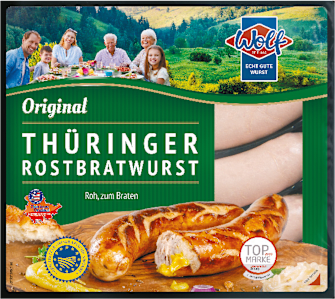 Wolf Original Thüringer Rostbratwurst fein