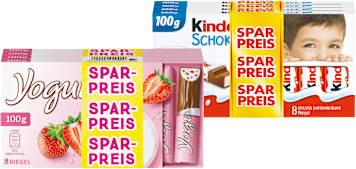 kinder  Schokolade o. Yogurette Sparpack