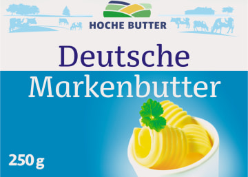 HOCHE DEUTSCHE MARKENBUTTER