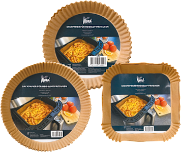 Nord 100er-Pack Friteusen-Backpapier