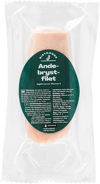 Bistronne andebryst