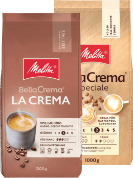 Melitta Bella Crema ganze Kaffeebohnen