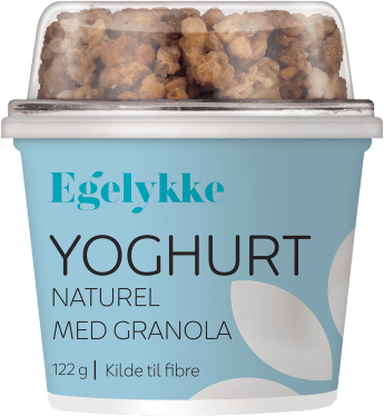 Egelykke drikkeyoghurt eller top cup med granola