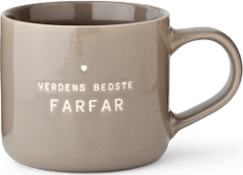 Krus med tekst