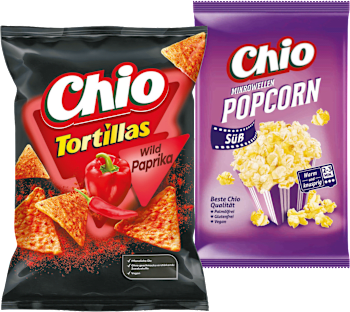 Chio  Tortilla Chips oder Popcorn