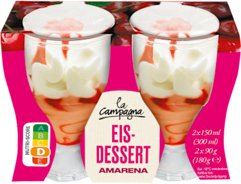 la campagna Italienisches Eisdessert