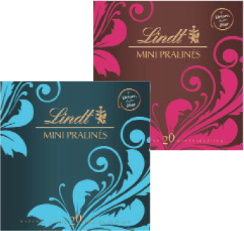 LINDT MINI PRALINÉS