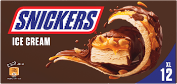 Mars, Snickers isbar eller Magnum isvafler