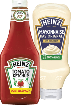 Heinz Tomatenketchup XXL oder Mayonnaise