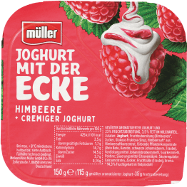 müller Joghurt mit der Ecke