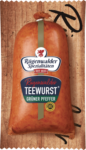 Rügenwalder Pommersche Teewurst oder Leberwurst