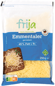 frija Emmentaler gerieben
