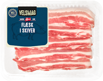 Velsmag dansk flæsk i skiver