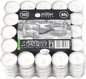 müller 100er-Pack Teelichte