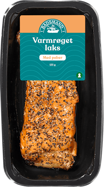 Bådsmand varmrøget laks 