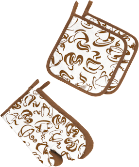 2er–Pack  Ofenhandschuhe o. Topflappen