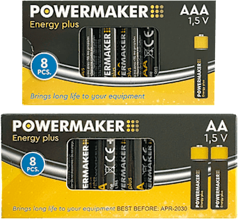 8er Powermaker AA + AAA