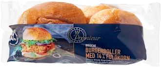 Premieur brioche burgerboller 