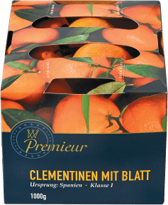 PREMIEUER CLEMENTINEN MIT BLATT