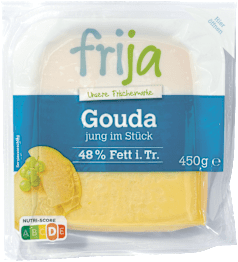 frija Gouda jung im Stück